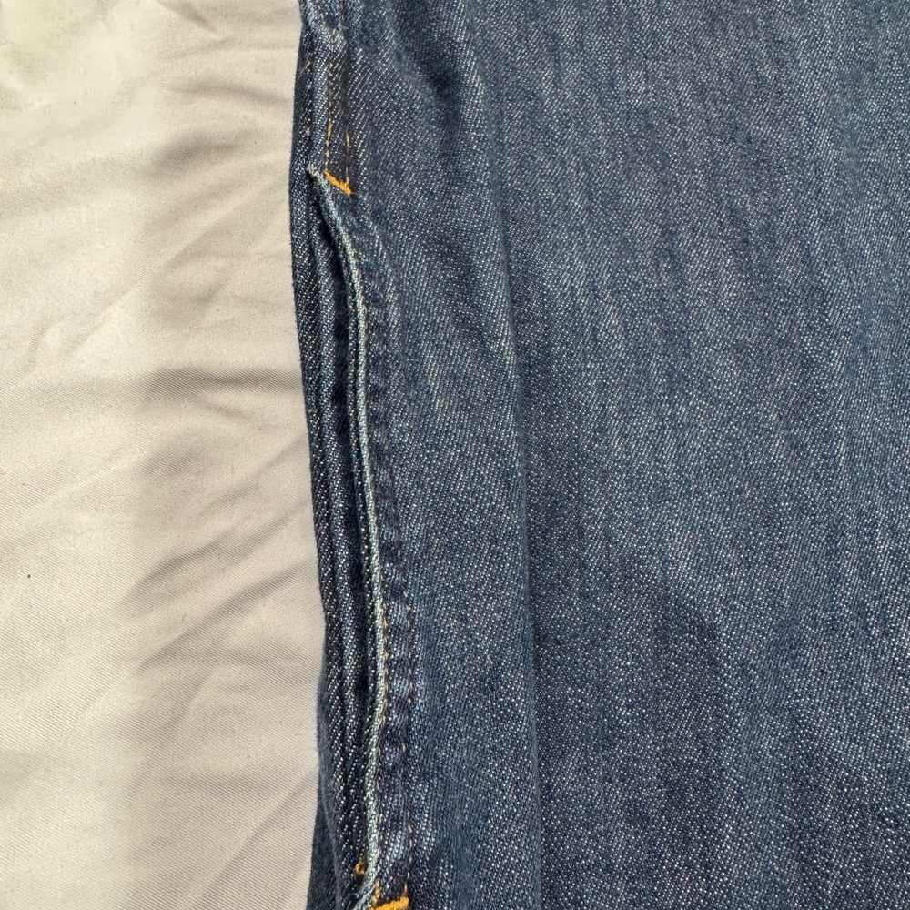 Polo Ralph Lauren Authentic Dungarees Shift Dress size small 💯%cotton w/pockets! - Picture 4 of 7
